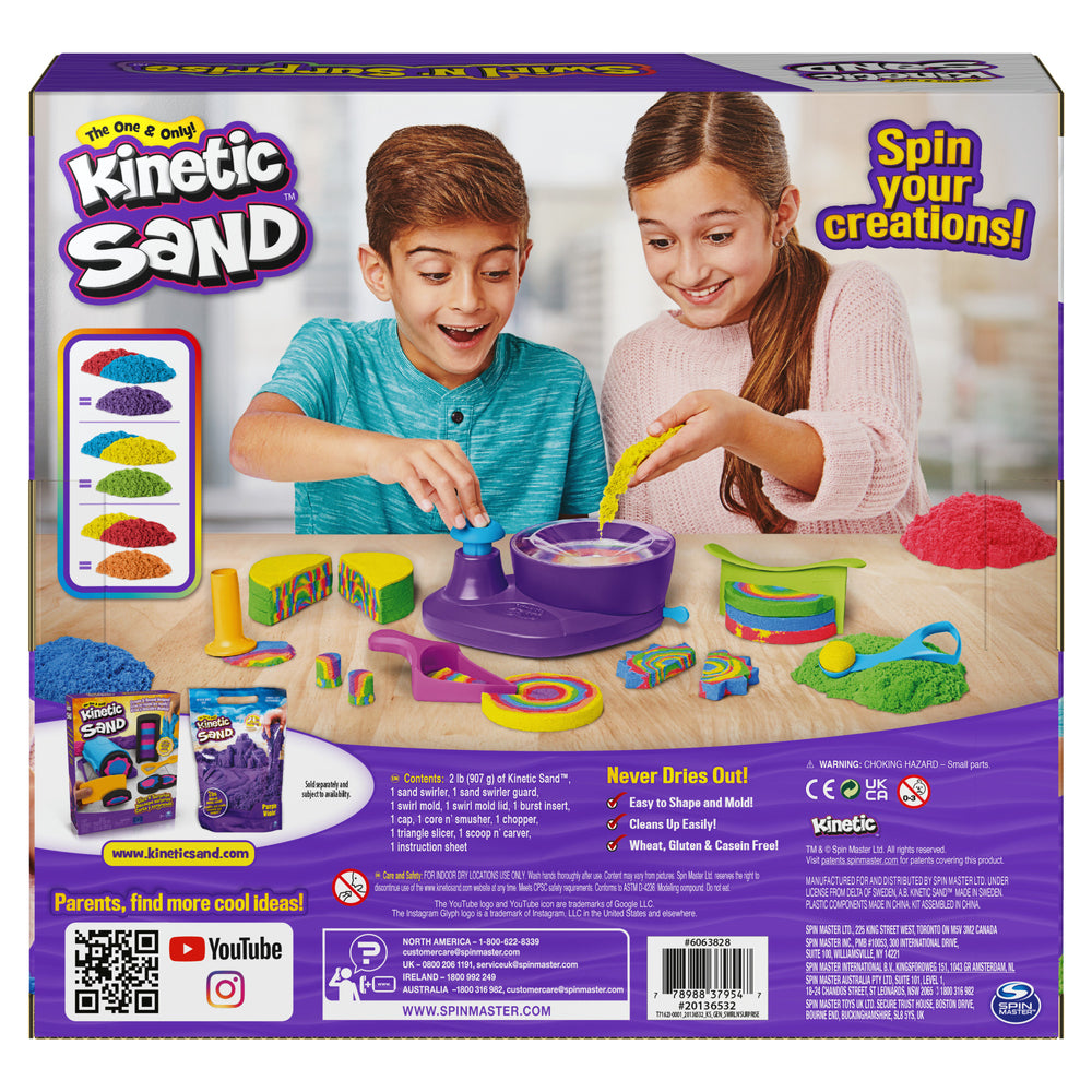 Kinetic Sand Swirl N' Surprise