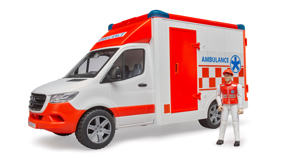 Bruder MB Sprinter Ambulance med ambulancefører