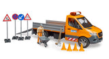 Bruder MB Sprinter municipal med lys/lydmodel, arbejder m.m.