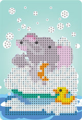 Diamond Art Elefant 10 x 15 cm