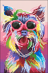 Diamond Art Hund  20 x 30 cm