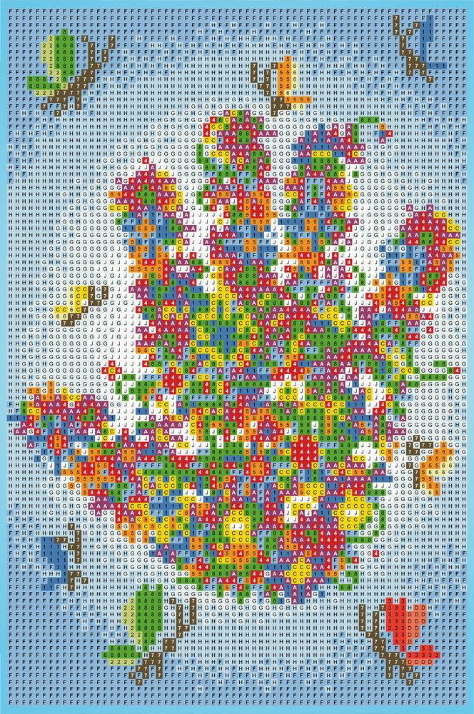 Diamond Art Hånd 20 x 30 cm