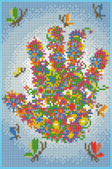 Diamond Art Hånd 20 x 30 cm