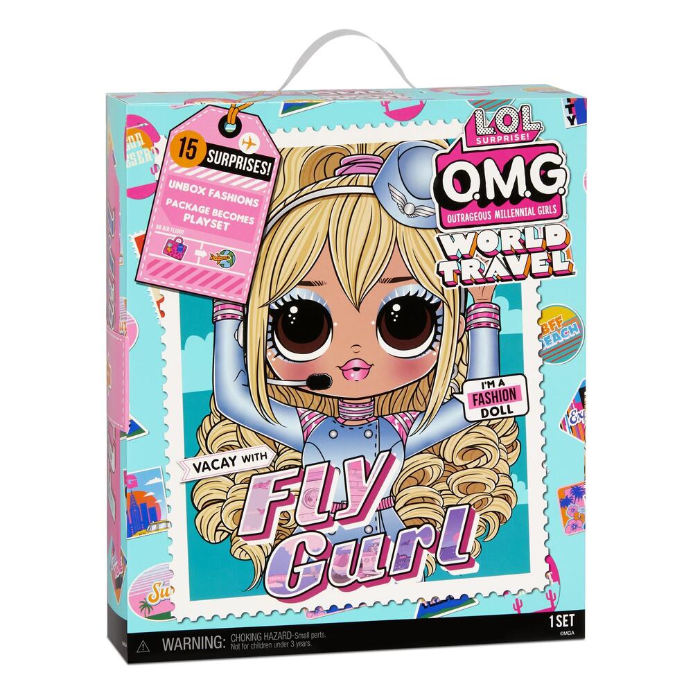 L.O.L Surprice OMG travel doll asst