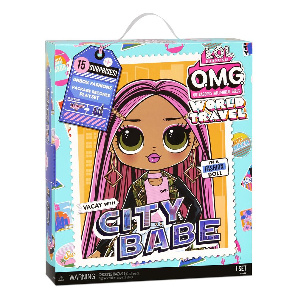 L.O.L Surprice OMG travel doll asst