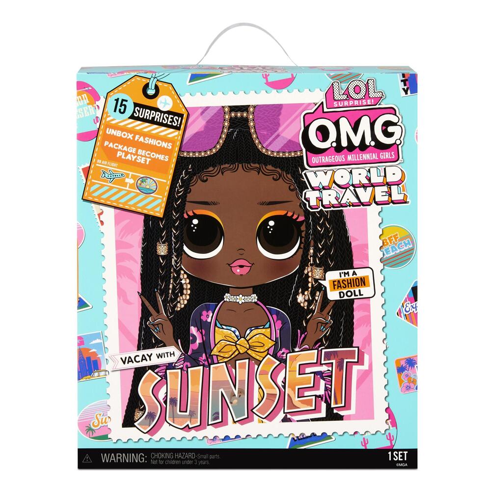 L.O.L Surprice OMG travel doll asst