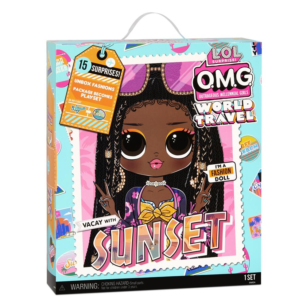 L.O.L Surprice OMG travel doll asst