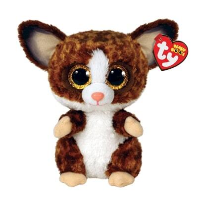 Ty Beanie Boos Binky brun galago 15,5 cm