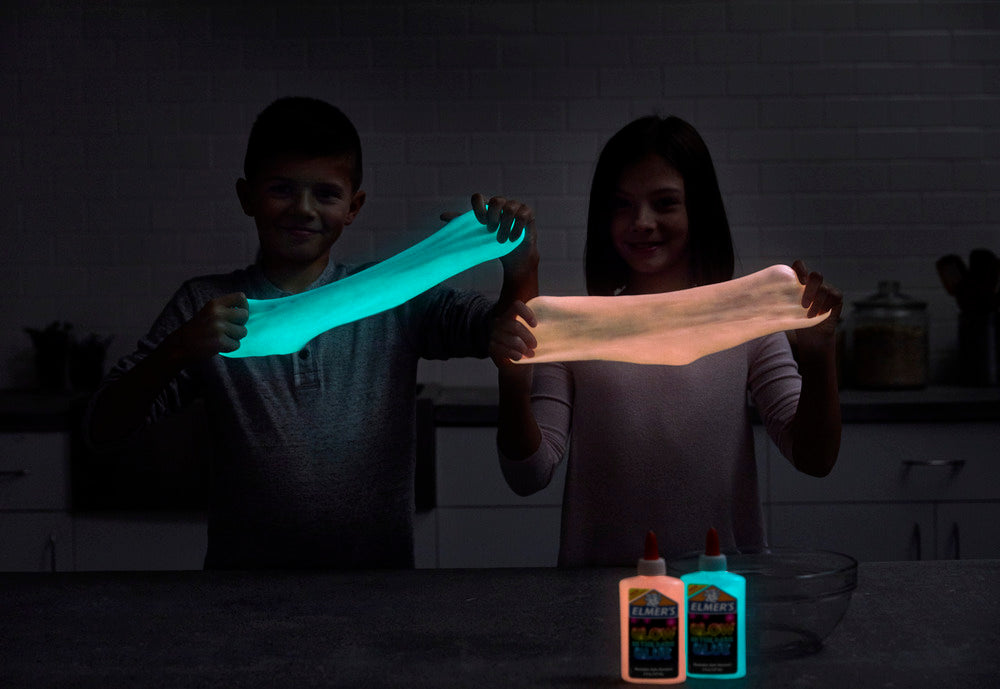 Elmer's Glow-in-the-dark slime kit 4 dele