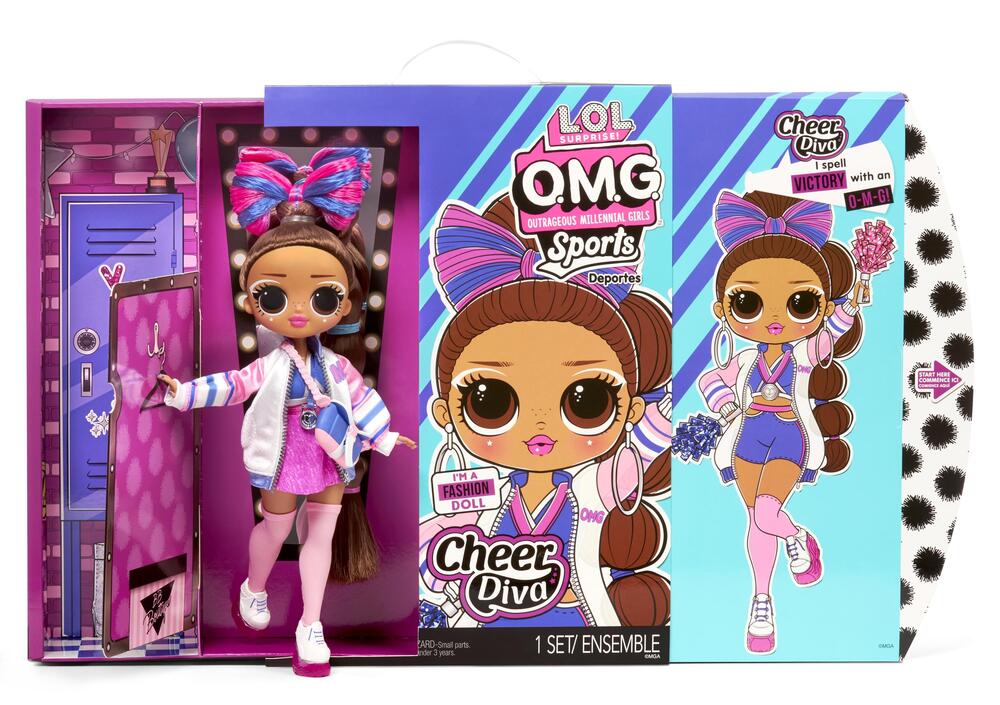 L.O.L. Surprise! OMG Sports Dukke - Cheer Diva