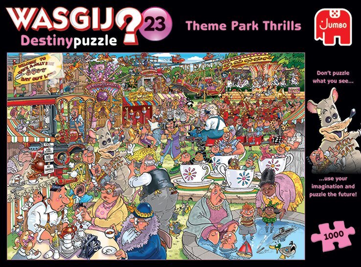 Wasgij Destiny 23 Theme Park Thrills! 1000 brikker