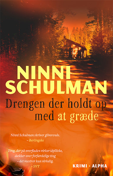 Drengen der holdt op med at græde