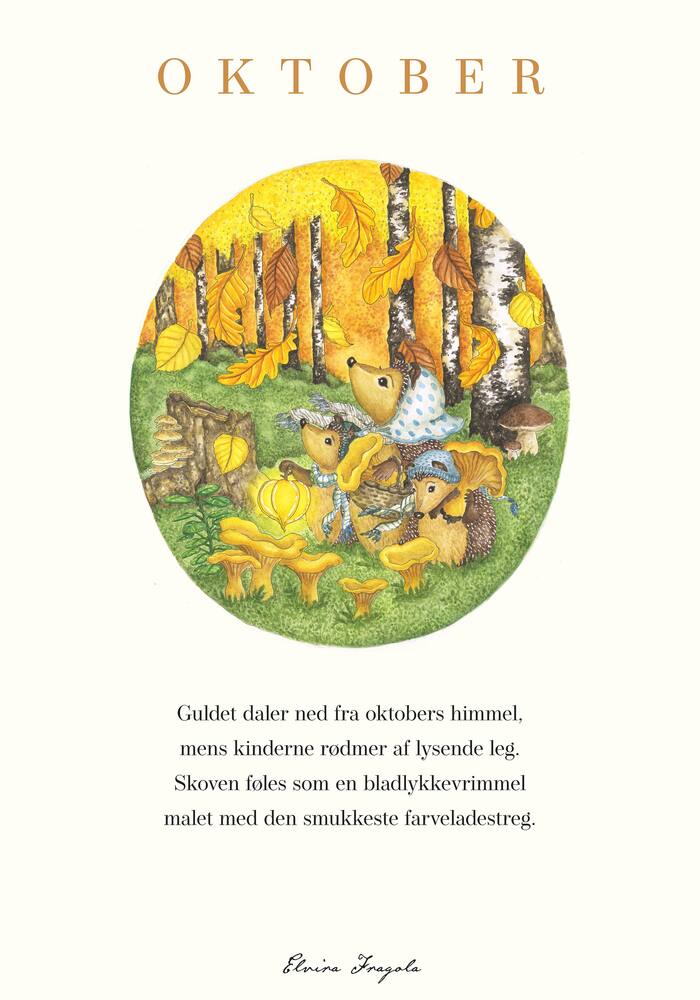 Oktober – Året plakat