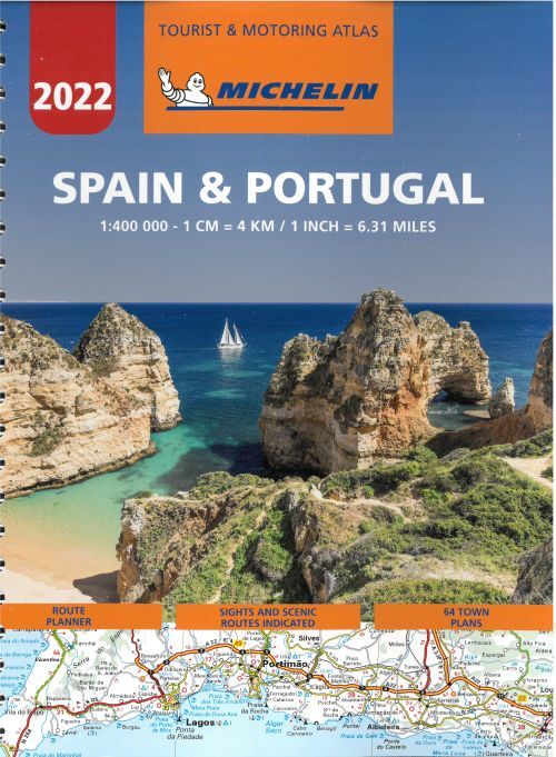 Michelin Tourist & Motoring Atlas Spain & Portugal 2022