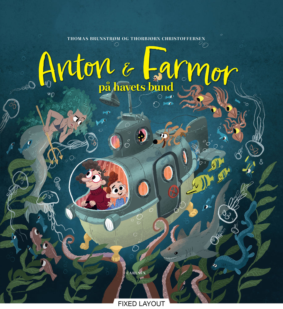 Anton og farmor på havets bund