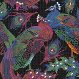 Diamond Art MIX påfugle 40 x 40 cm