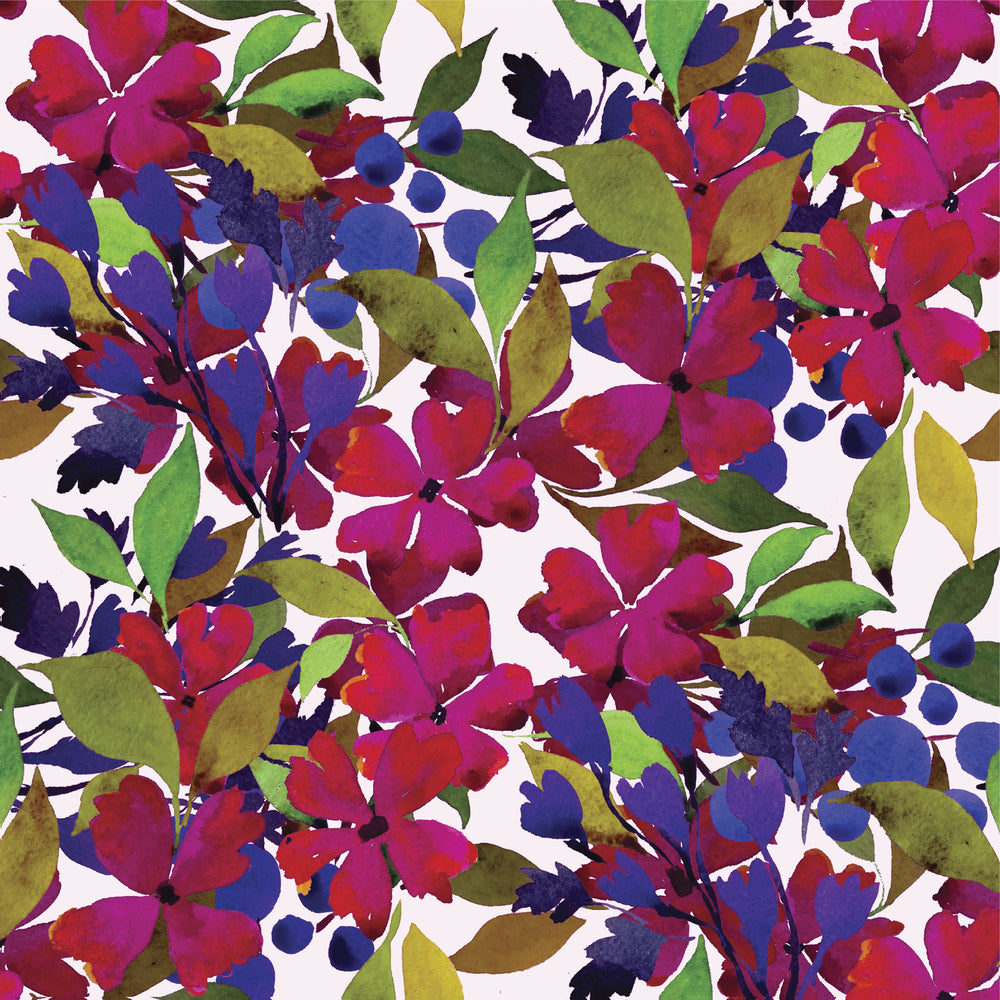 Diamond Art MIX blomster 40 x 40 cm