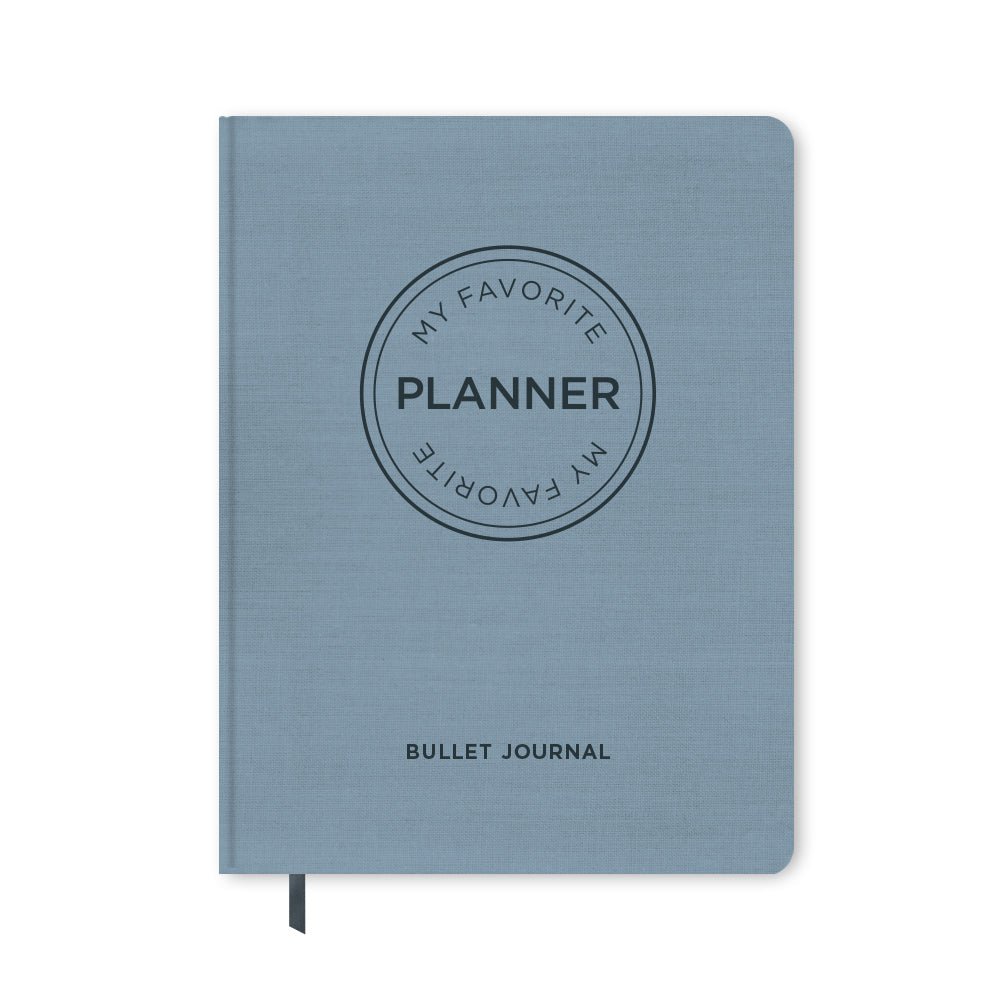 MY FAVORITE PLANNER Bullet Journal / Blågrå