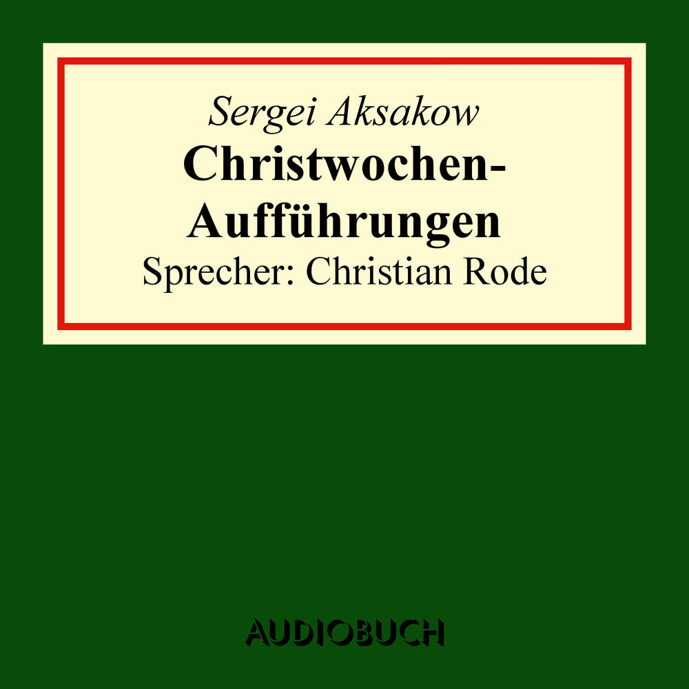 Christwochen-Aufführungen