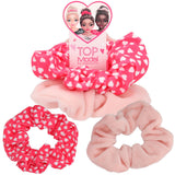 Topmodel scrunchies beauty girl hårelastik
