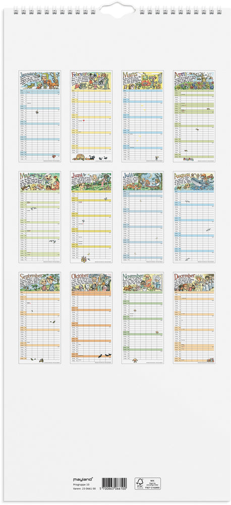Familiekalender Dickmeiss 2023