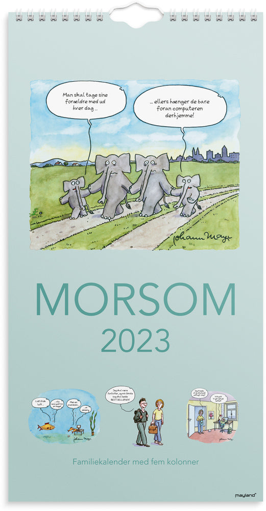 Familiekalender morsom 2023