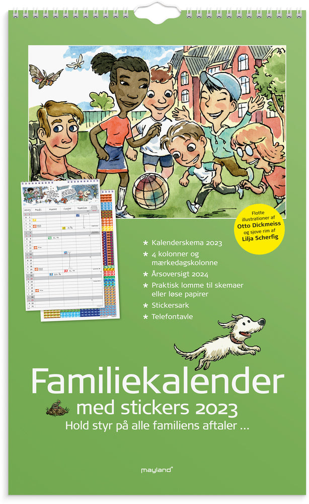 Familiekalender Dickmeiss 4 kol