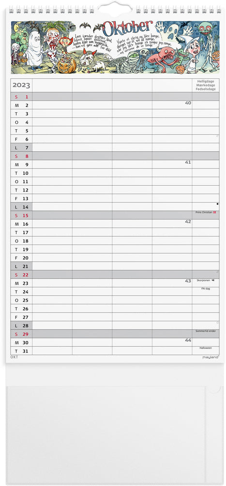 Familiekalender Dickmeiss 4 kol