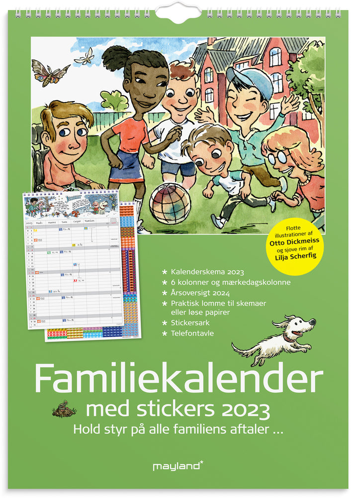 Familiekalender Dickmeiss 6 kol