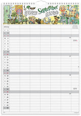 Familiekalender Dickmeiss 6 kol