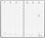 Week planner vinyl grå 2023