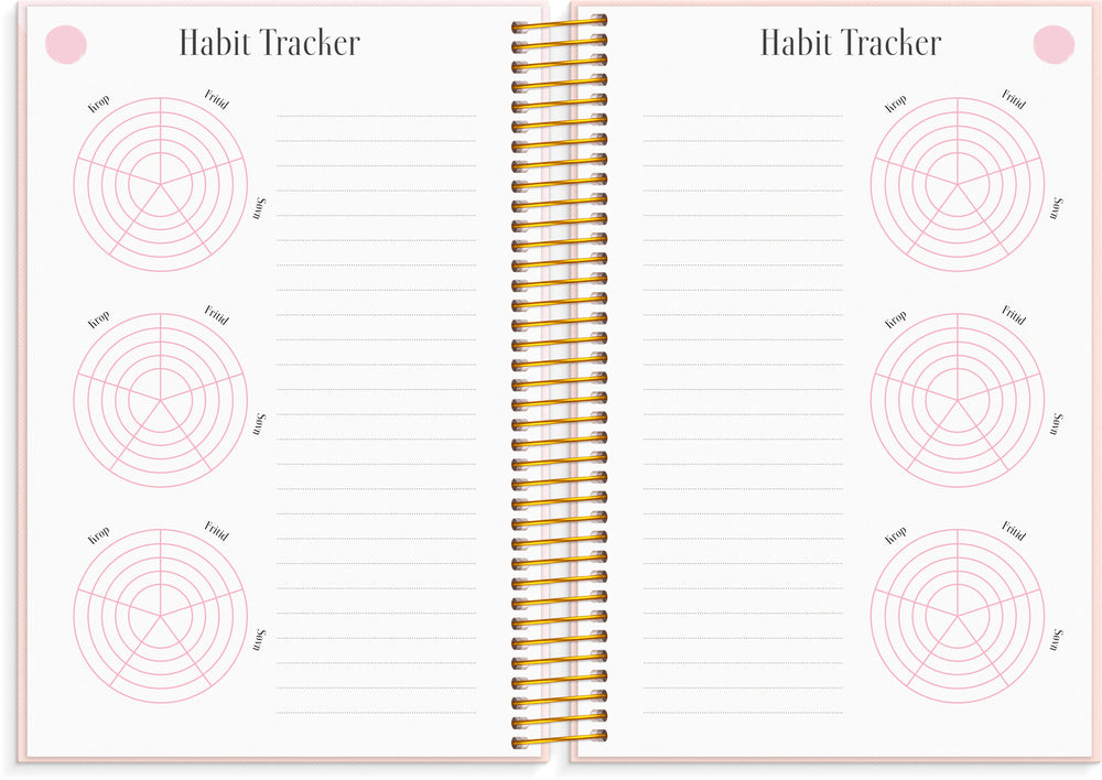Life planner pink 2023 Mayland