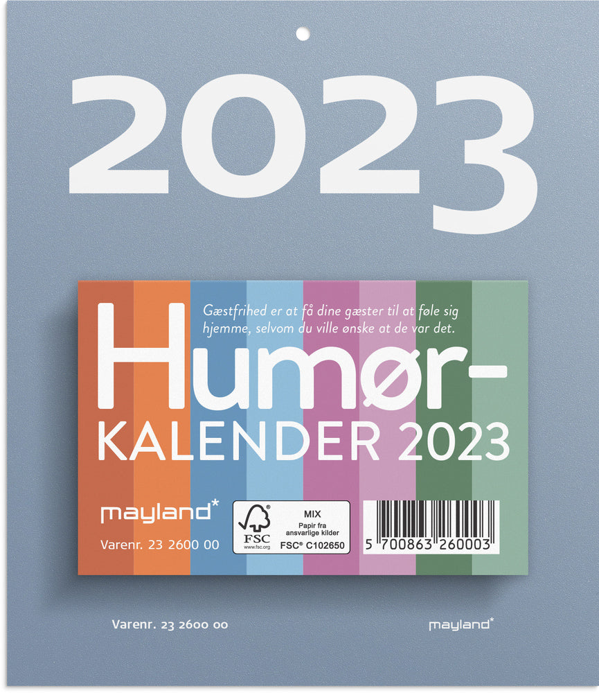 Afrivningskalender humør 2023