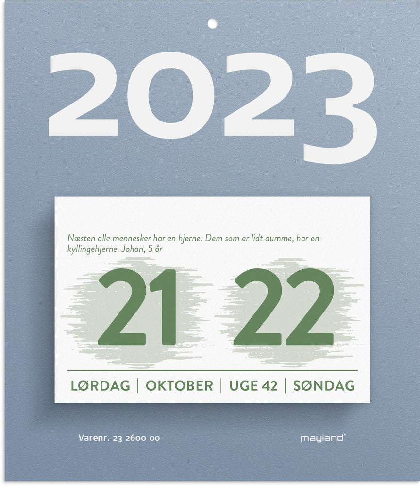 Afrivningskalender humør 2023