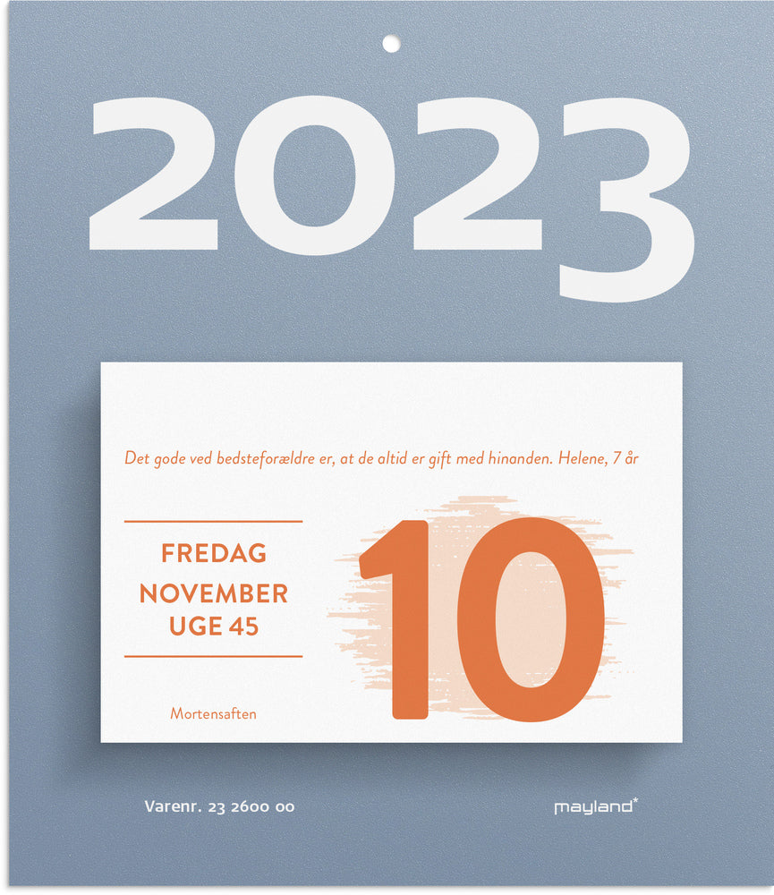 Afrivningskalender humør 2023