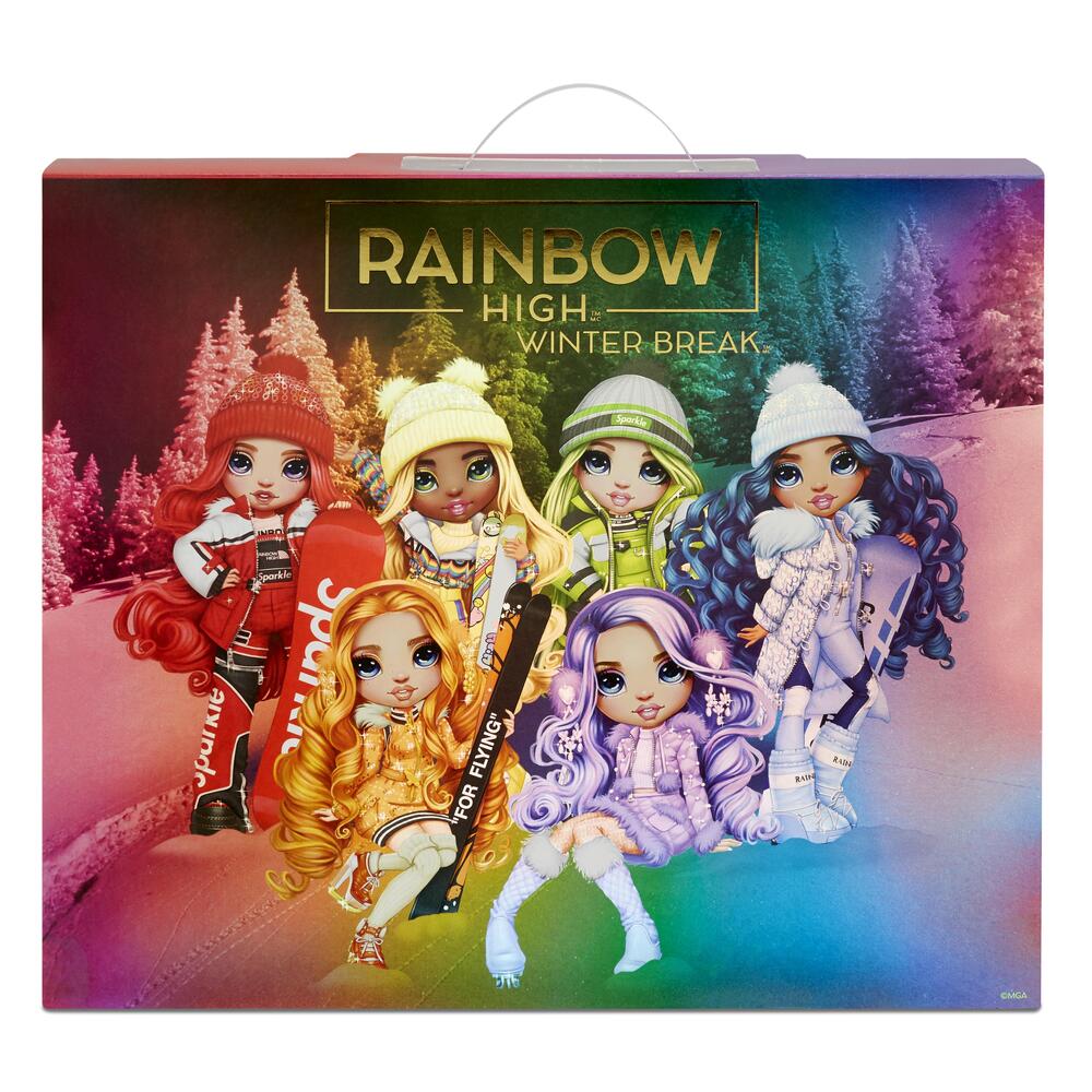 Rainbow High Vinterferie Modedukke - Ruby Anderson