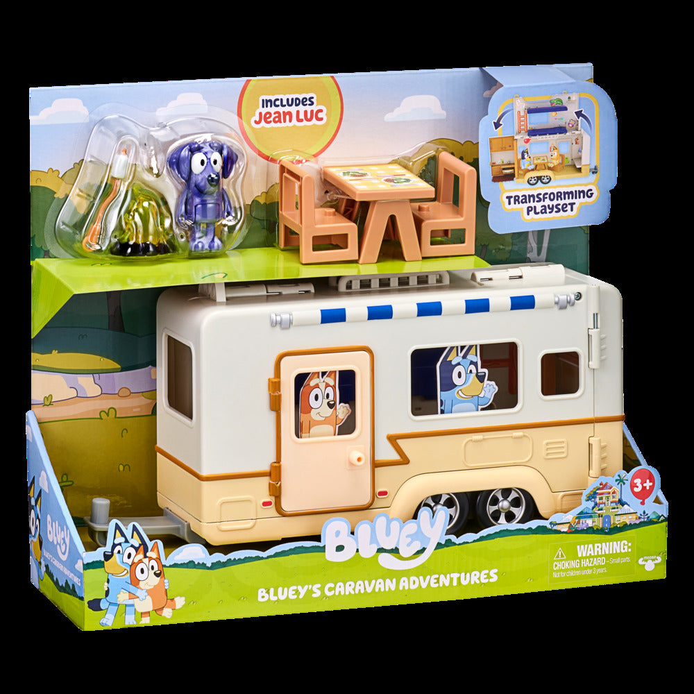 Bluey campingvogn legesæt