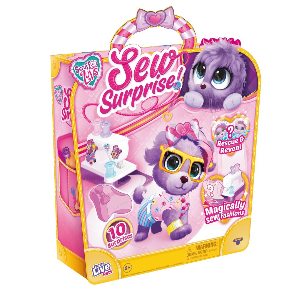 Scruff-a-Luvs Sew Wow Purple