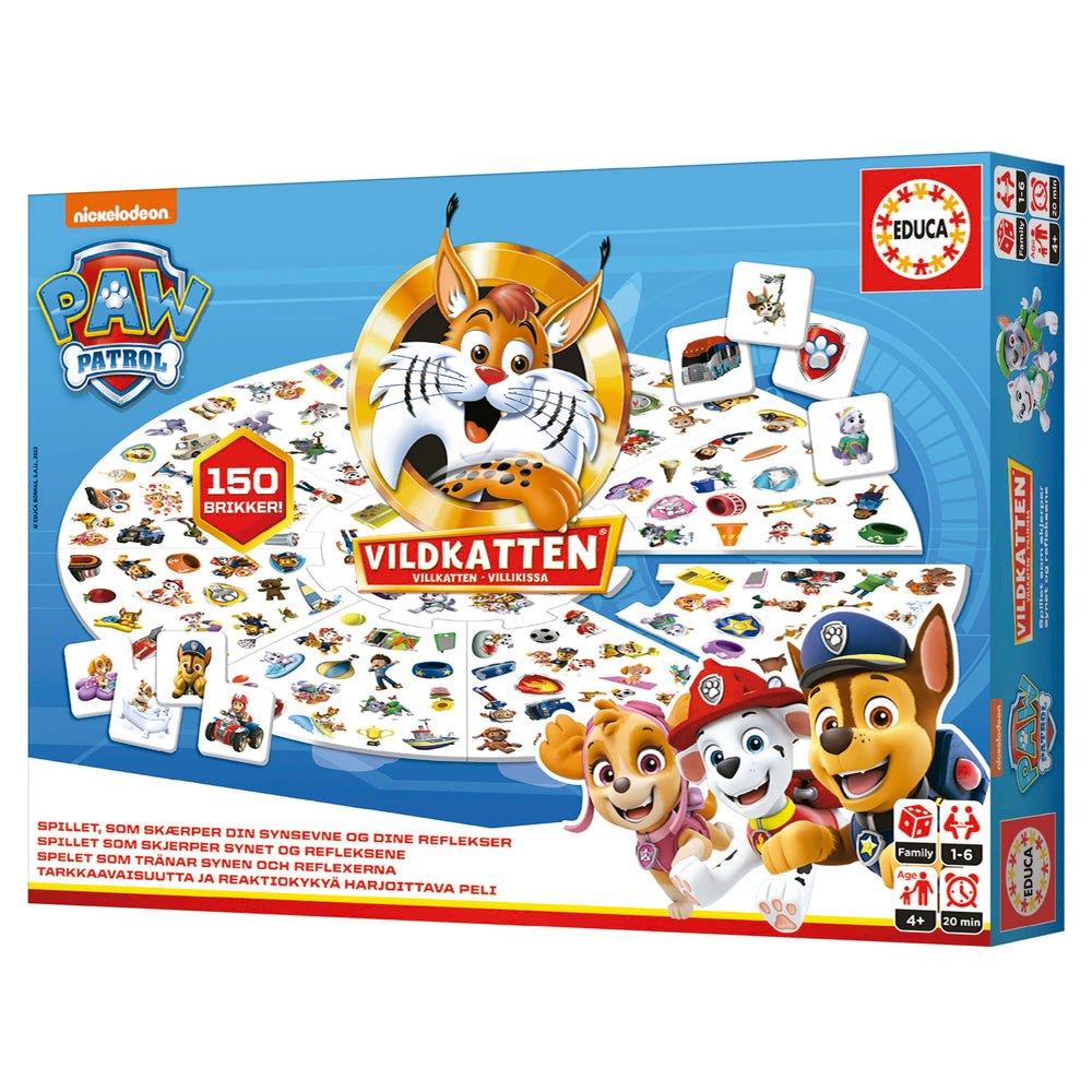Vildkatten Paw Patrol 150 brikker