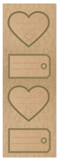 Stickers til/fra 2 ark 8 stk