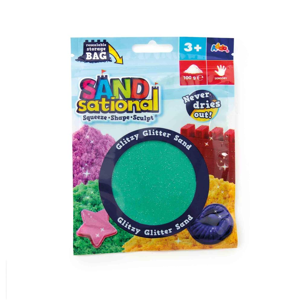 Sand Sational Glitter Sand 100g ASST