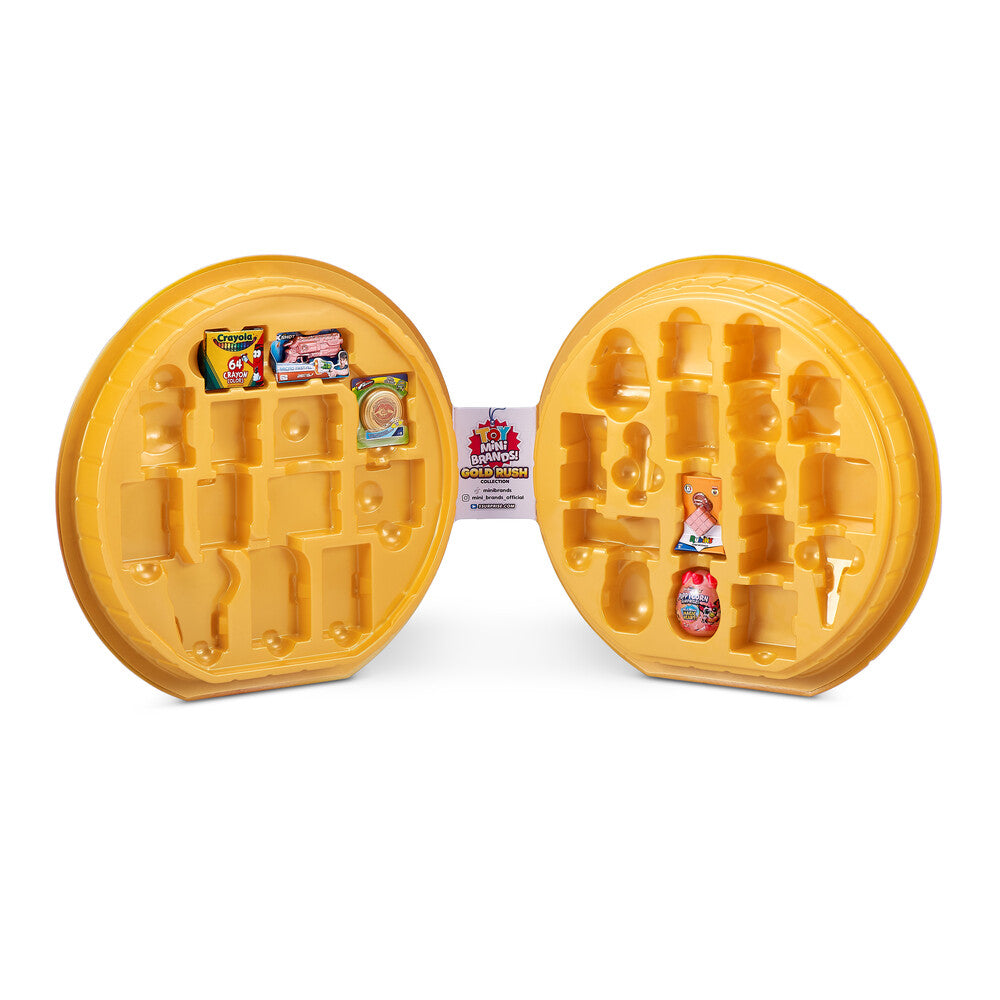 Mini Brands Mini Toys Gold Rush Collectors Case