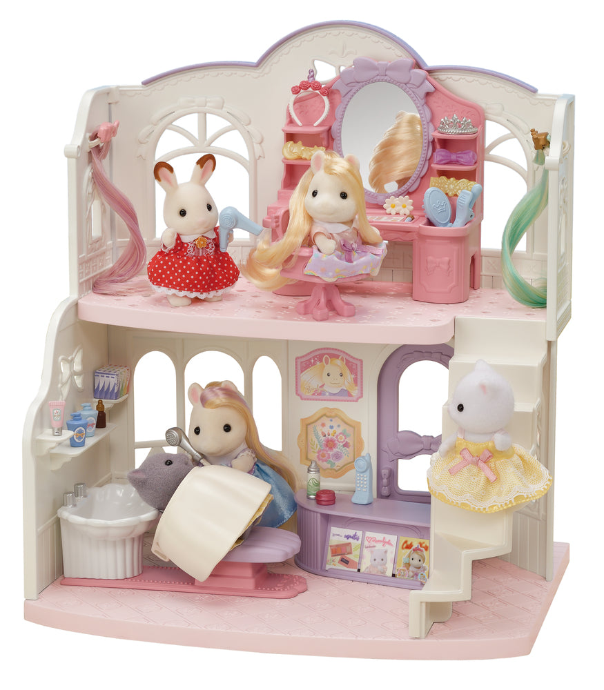 Sylvanian Families Pony Frisørsalon med figur