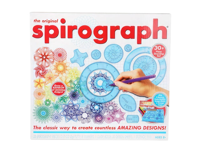 D2 Spirograph set with markers