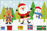 Diamond Art Julekalender 1-24 30x20 cm