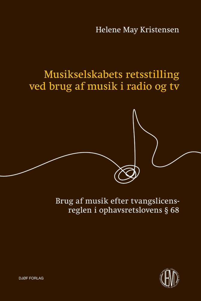 Musikselskabets retsstilling ved brug af musik i radio og tv