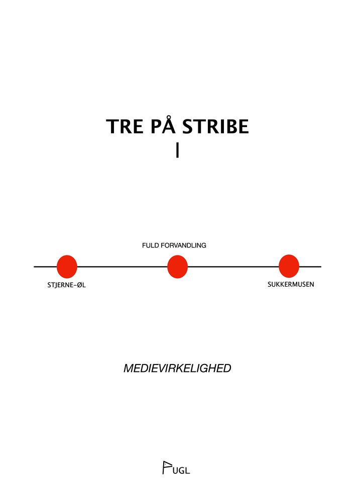 Tre På Stribe - MEDIEVIRKELIGHED - noveller