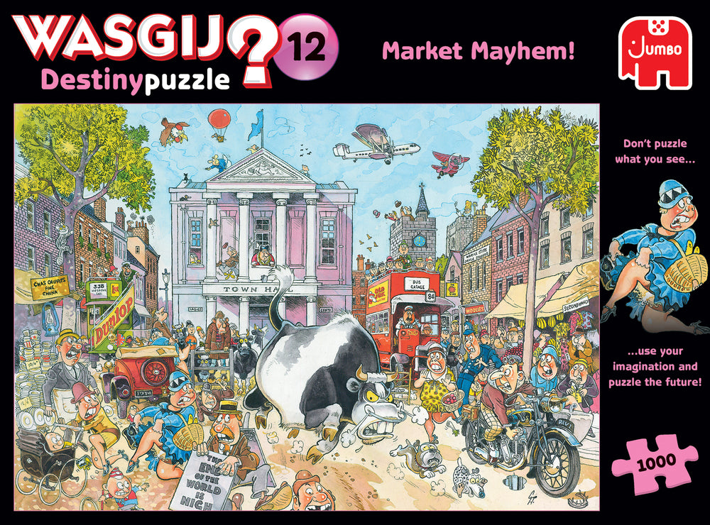Wasgij puslespil destiny 12 1000 brikker