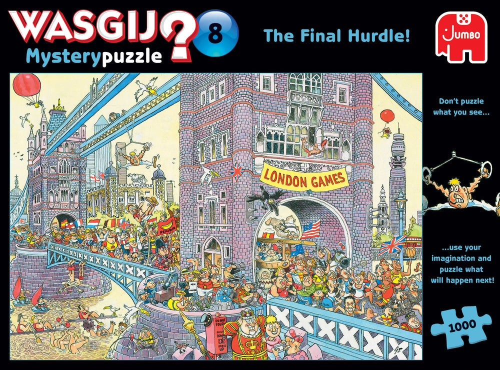 Wasgij puslespil mystery 8 1000 brikker