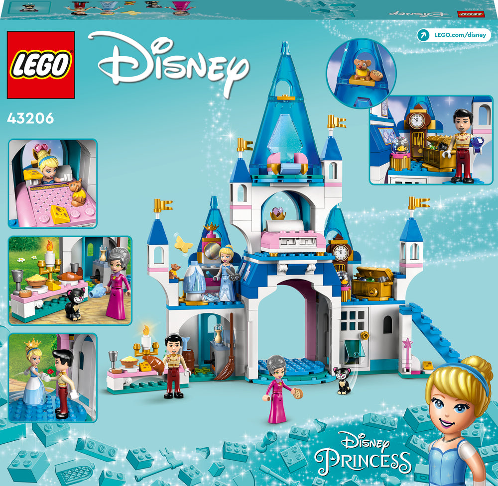 43206 LEGO Disney Princess Askepot Og Prinsens Slot